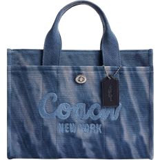 Coach Damen Tragetaschen Coach Cargo Tote Bag with Tie Dye - Silver/Midnight Navy