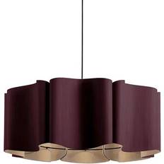 Bruck Lighting Paulina Acoustic Violet Pendant Lamp 31.5"