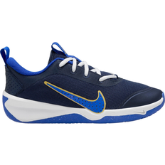 Racket Sport Shoes Nike Omni Multi-Court GS - Midnight Navy/Saturn Gold/White/Hyper Royal