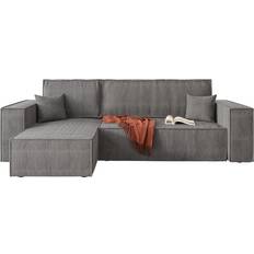 17 Stories Machi Grey Sofa 244cm 3Stk. 4-Sitzer