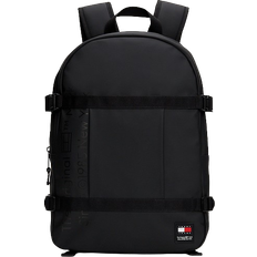 Tommy Hilfiger Essential Webbing Strap Dome Backpack - Black