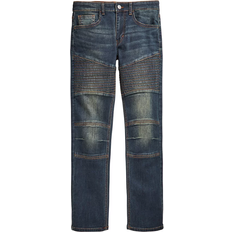 Ring of Fire Kid's Swerve Stretch Moto Jeans - Rust