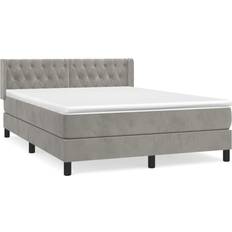 vidaXL Velvet Boxspringbett 140x190cm