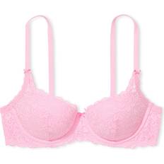 PINK Wink Push-Up Balconette Bra - Pink Bubble