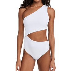 Beach Riot Celine One Piece Swimsuit - White