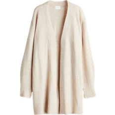 3XL - Women Cardigans H&M Long Cardigan - Light Beige