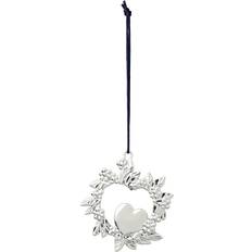 Rosendahl Wild Heart Silver Plated Weihnachtsbaumschmuck 8cm