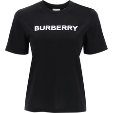 Burberry Women Clothing Burberry Margot Logo T-shirt - Black