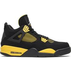 Black - Nike Air Jordan 4 Sneakers Nike Air Jordan 4 Retro M - Black/White/Tour Yellow