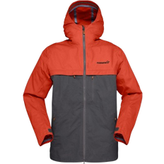 Herre Jakker på salg Norrøna Svalbard Jacket Men - Rooibos Tea/Slate Grey