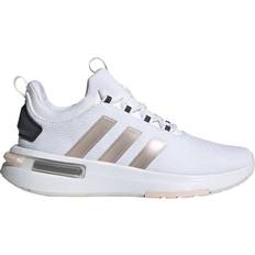 Damen - Rosa Schlägersportschuhe Adidas Racer Tr23 W - Cloud White/Sandy Pink Met/Carbon