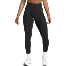 L - Women Tights Gymshark Everyday Seamless Leggings - Black