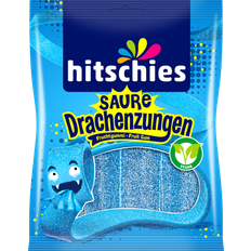 Laktosefrei Nahrungsmittel Hitschies Saure Drachenzungen Blau 125g 1Pack