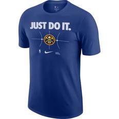 Basket T-skjorte Nike Men's Navy Denver Nuggets Just Do It T-shirt Navy