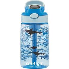 Contigo Vannflasker Contigo Kids Easy Clean Autospout Drikkeflaske 420ml Sharks