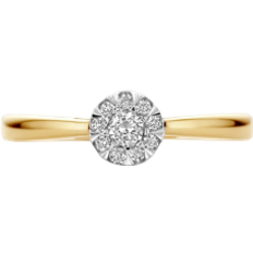 Blush Ring - Gold/White Gold/Diamonds