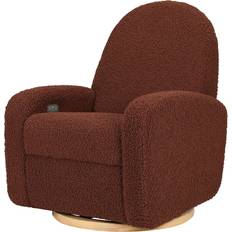 Brown - Footrest Armchairs Babyletto Nami Electronic Recliner Glider Recliner Armchair