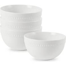 Porcelain Breakfast Bowls Birch Lane Max Beaded Breakfast Bowl 4 0.2gal