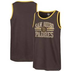 San Diego Padres T-shirts '47 Men's MLB San Diego Padres Winger Franklin Tank Top, Brown