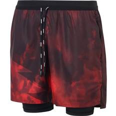 Røde - S Shorts USWE Dimma Trail RunningShorts Flame Red