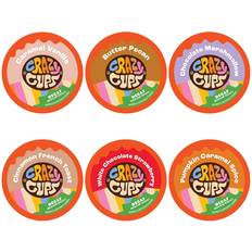 Crazy Cups Decaf Variety Pack Coffee Pods 72pcs