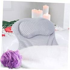 Gray Bath Pillows Luxury bath pillow for tub