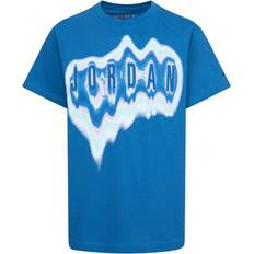 Nike Big Kid's Jordan Air Heat Map Graphic T-shirt - Industrial Blue (95D187-U1R)