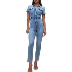 Good American Fit For Success Jumpsuit - Blue