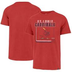 San Diego Padres T-shirts '47 Men's Red St. Louis Cardinals Cooperstown Collection Borderline Franklin T-Shirt