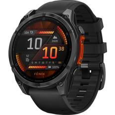 Android Smartwatches Garmin Fenix 8 47mm Sapphire Edition with Silicone Band