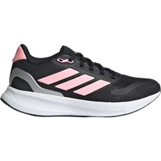 Adidas Junior Runfalcon 5 - Core Black/Pink Spark/Silver Metallic