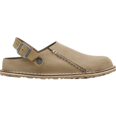 Birkenstock Lutry Premium Suede Leather - Grey Taupe