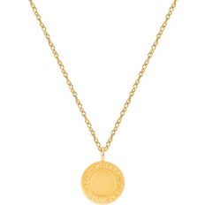 Icrush Joyful Aura Necklace - Gold