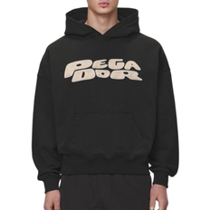 Pegador Drew Terry Boxy Hoodie - Washed Black