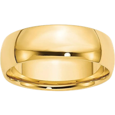 Men - Wedding Rings Gem & Harmony Wedding Band Ring - Gold