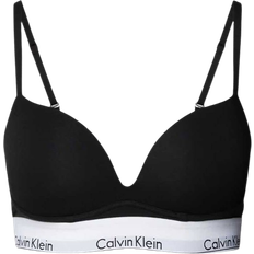 Calvin Klein Push Up Plunge Bra - Black