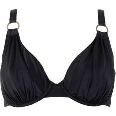 Pour Moi Samoa Non Padded Underwired Bikini Top - Black