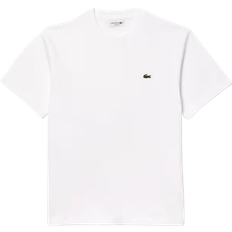 Lacoste Herren Oberteile Lacoste Classic Fit Cotton Jersey T-shirt - White