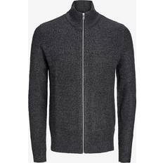 Herre - XXL Cardigans Jack & Jones Kardigan jjeLewis Knit SN Grå