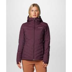 Red Outerwear Columbia Women's Joy Peak II Hooded Jacket- Red