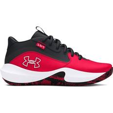 Basketballschuhe Under Armour Grade School Lockdown 7 Basketball Shoes - Red/Black/White