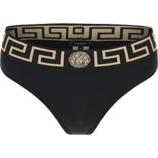 Versace Greca Band Bikini Bottom - Black