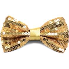 Gold - Men Bow Ties Boxed Gifts Gold Mens Sparkle Bow Ties