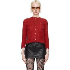 Red - Women Cardigans Marc Jacobs 'The Shrunken Cashmere Cable' Cardigan