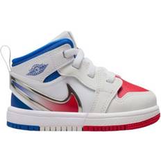 Nike Jordan 1 Mid RM EasyOn TDV - White/Racer Blue/Siren Red