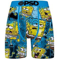 Yellow Men's Underwear PSD SpongeBob Drip Boxer Briefs