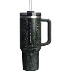 Stanley X Calia Quencher H2.0 FlowState Black Serpent Travel Mug 40fl oz