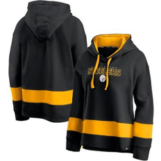 Pittsburgh Steelers Jackets & Sweaters Fanatics Women's Black/Gold Pittsburgh Steelers Colors of Pride Colorblock Pullover Hoodie