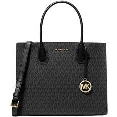 Michael Kors Women Totes & Shopping Bags Michael Kors Mercer Large Logo Accordion Tote Bag - Black