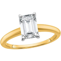 Gem & Harmony Engagement Ring - Gold/Diamond